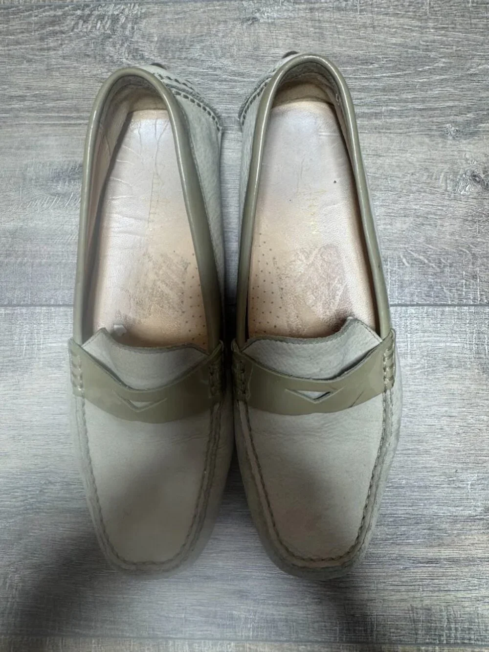 Cole Haan Tan Leather Driving Loafers Men's Size 8.5